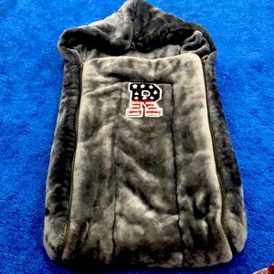 Wearable warm and cozy baby blanket